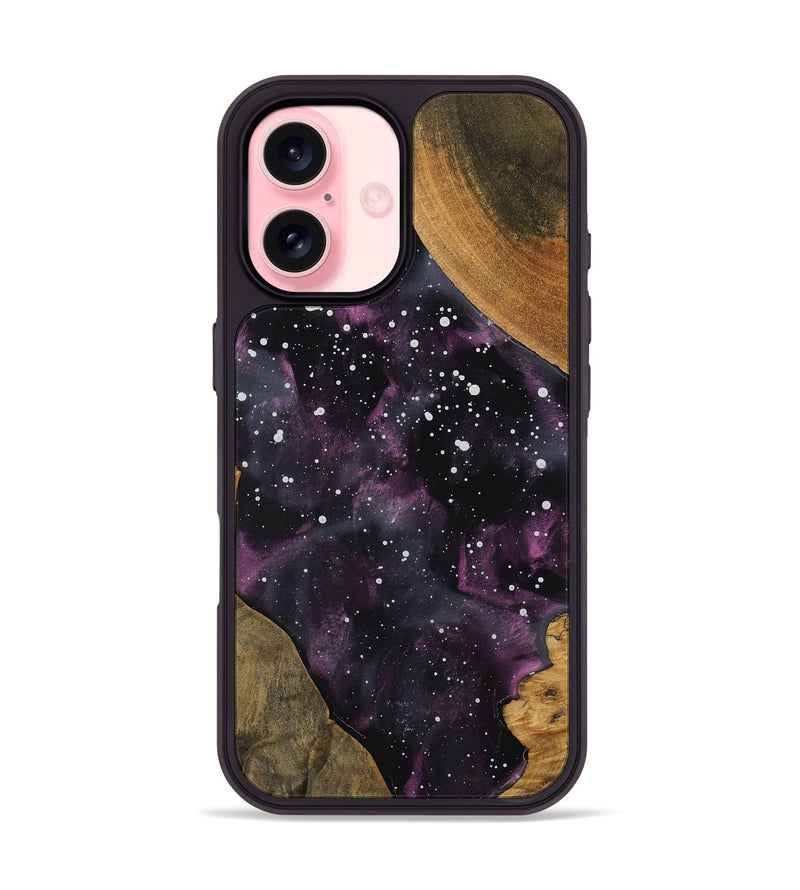 iPhone 16 Wood Phone Case - Ethyl (Cosmos, 757663)