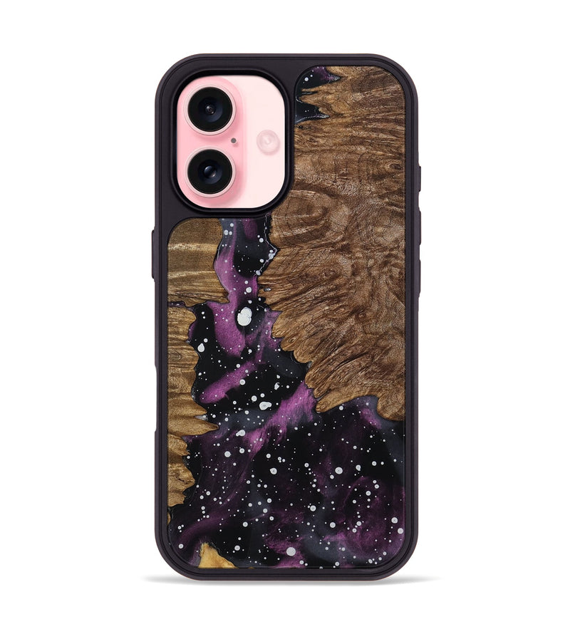 iPhone 16 Wood Phone Case - Jalen (Cosmos, 757671)