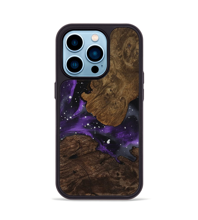 iPhone 14 Pro Wood Phone Case - Kiarra (Cosmos, 757684)