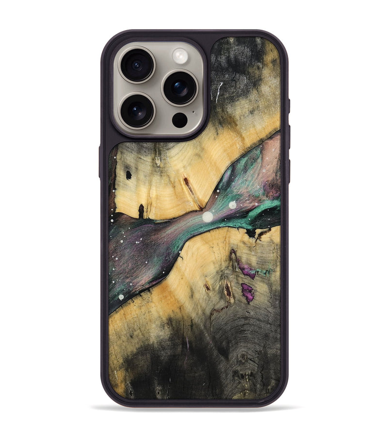 iPhone 15 Pro Max Wood Phone Case - Jazlene (Cosmos, 757690)