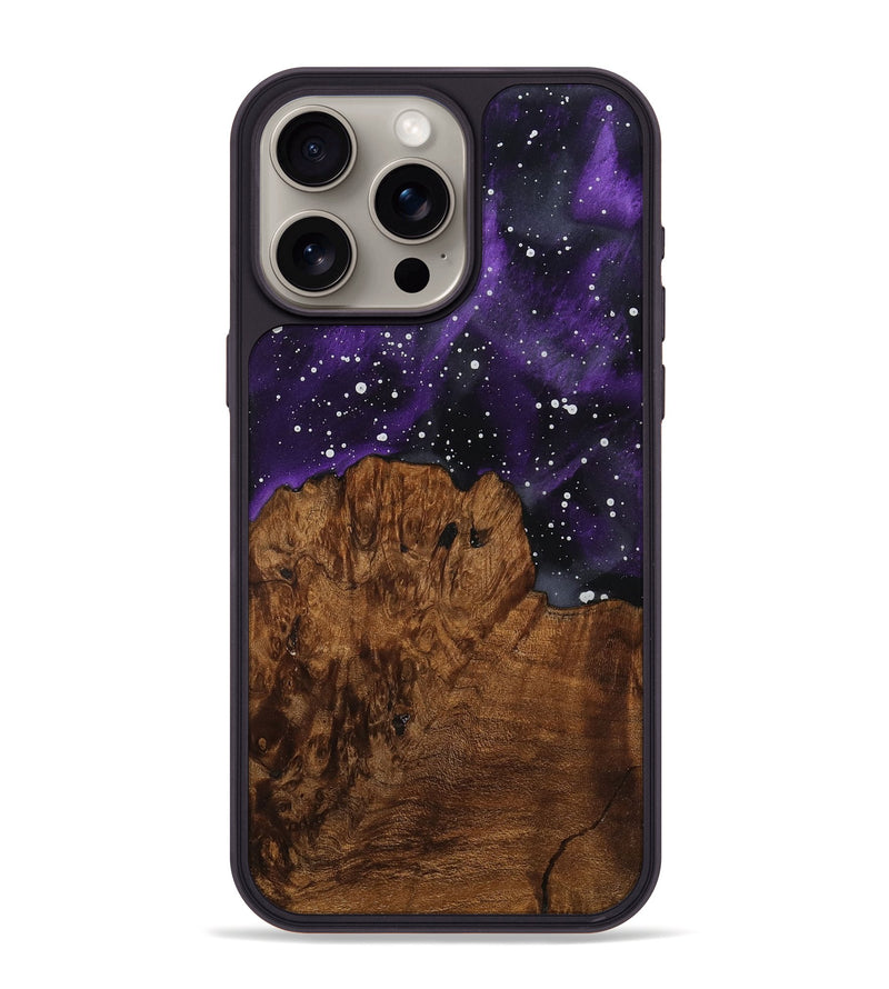 iPhone 15 Pro Max Wood Phone Case - Junious (Cosmos, 757695)