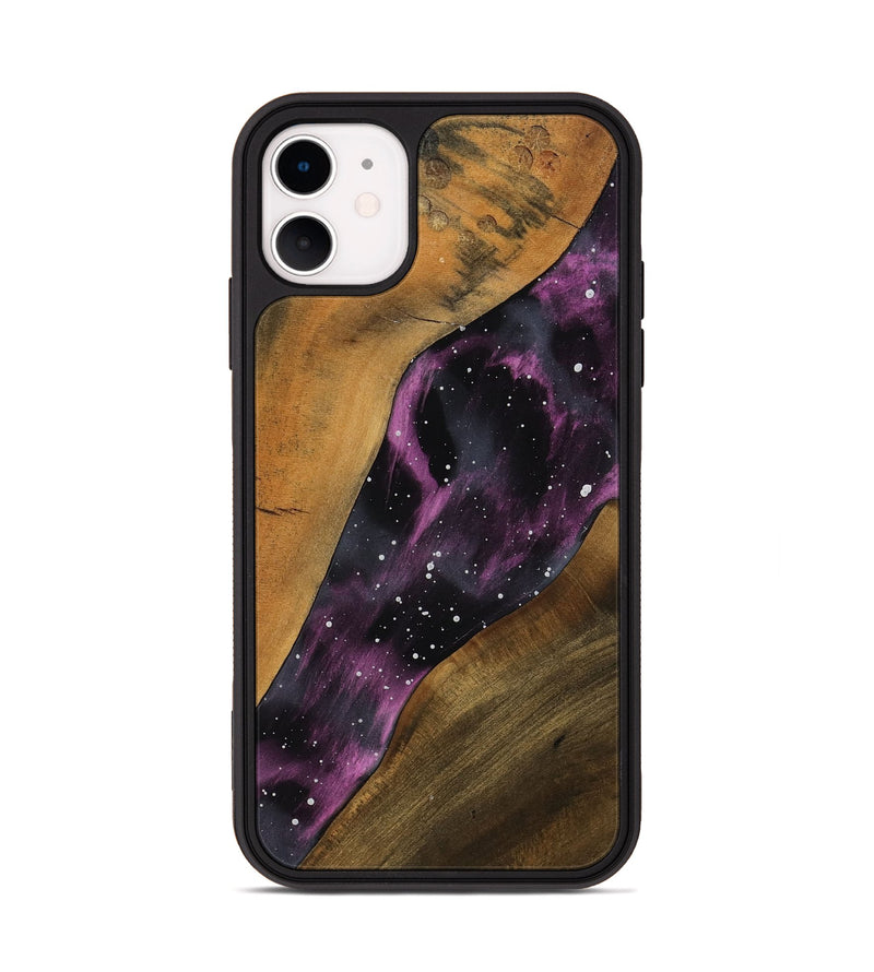 iPhone 11 Wood Phone Case - Yadiel (Cosmos, 757737)