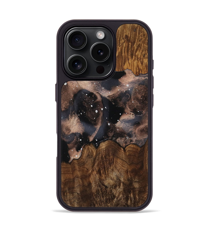 iPhone 16 Pro Wood Phone Case - Ruthann (Cosmos, 757756)