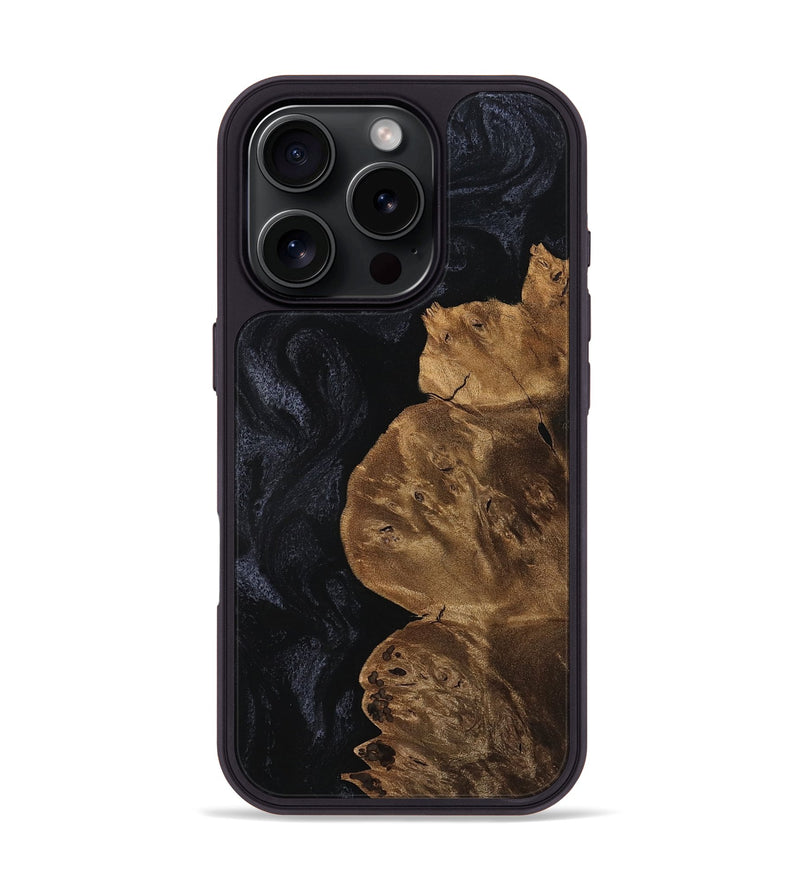 iPhone 16 Pro Wood Phone Case - Britany (Wood Burl, 757764)