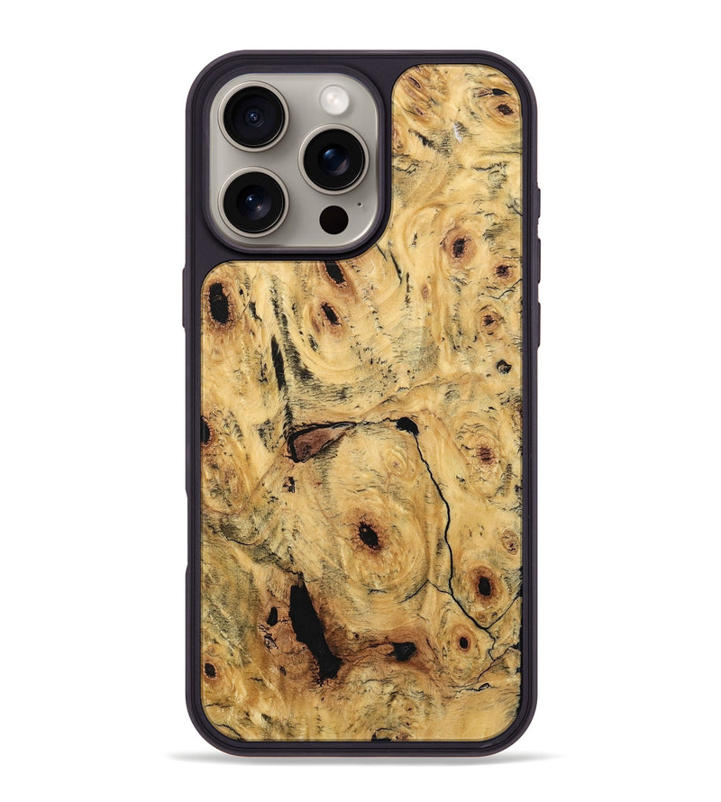 iPhone 16 Pro Max Wood Phone Case - Kerrie (Wood Burl, 757790)