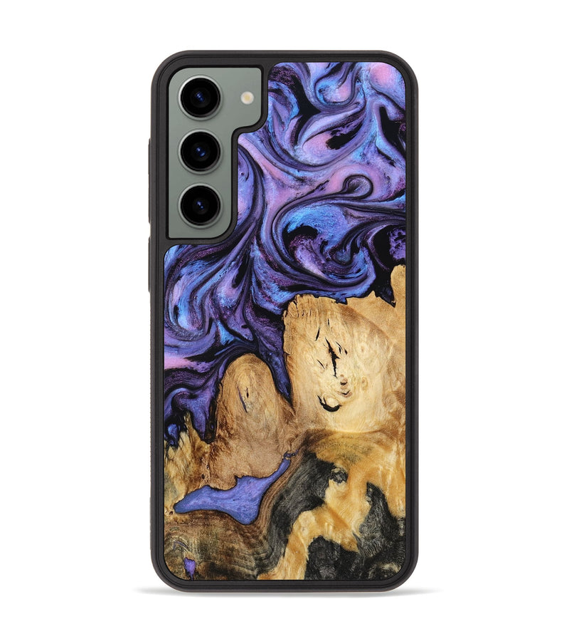 Galaxy S23 Plus Wood Phone Case - Joey (Purple, 757812)
