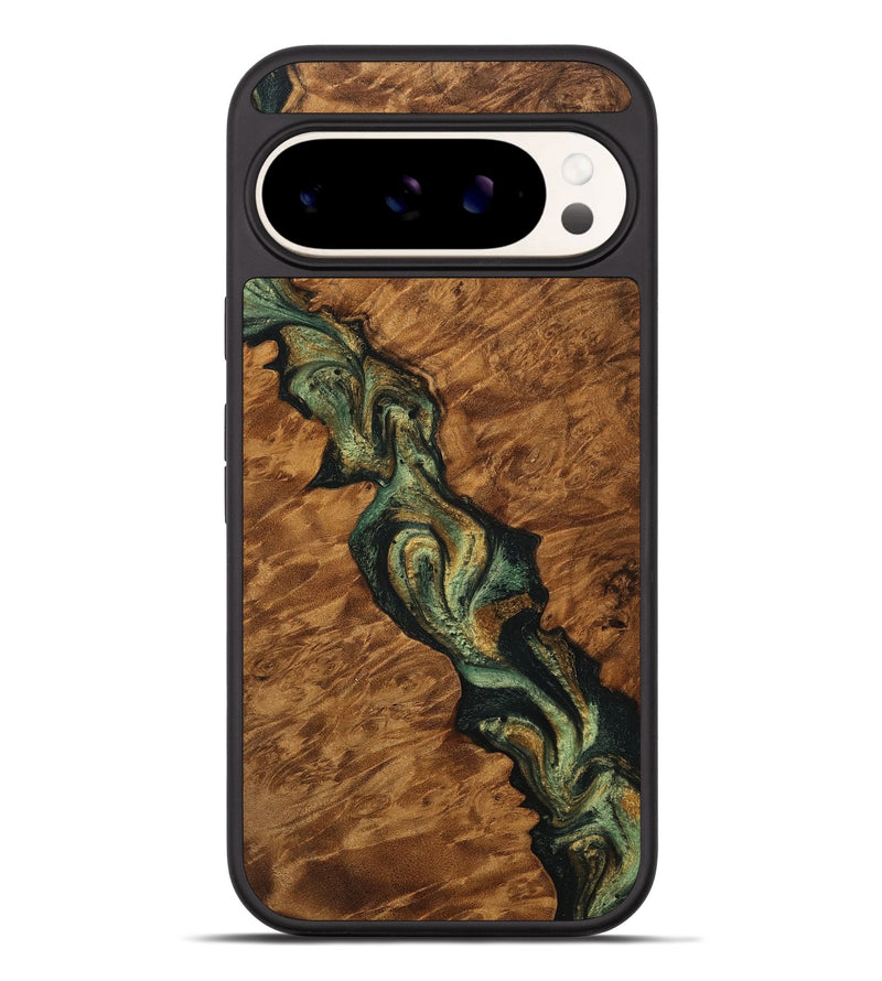 Pixel 9 Pro XL Wood Phone Case - Tracee (Green, 757830)