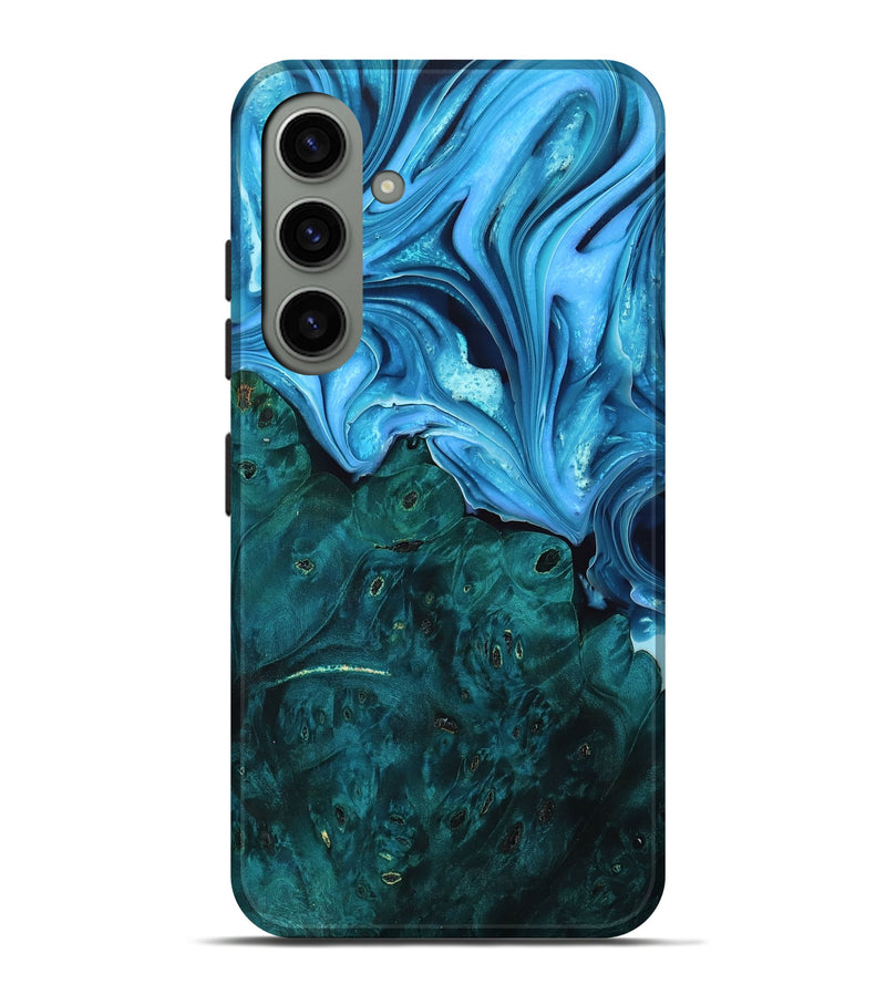 Galaxy S24 Plus ResinArt Live Edge Phone Case - Lesley (Blue, 757883)