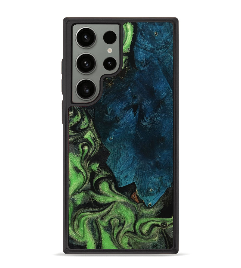 Galaxy S23 Ultra Wood Phone Case - Brayan (Green, 757941)