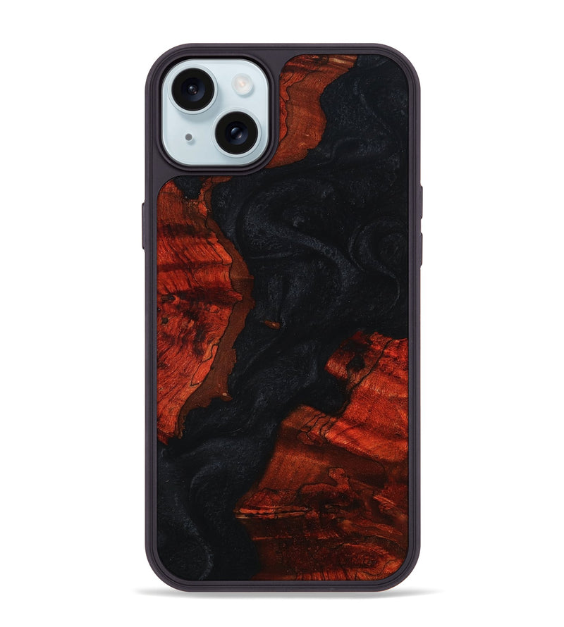 iPhone 15 Plus Wood Phone Case - Otis (Wood Burl, 757982)