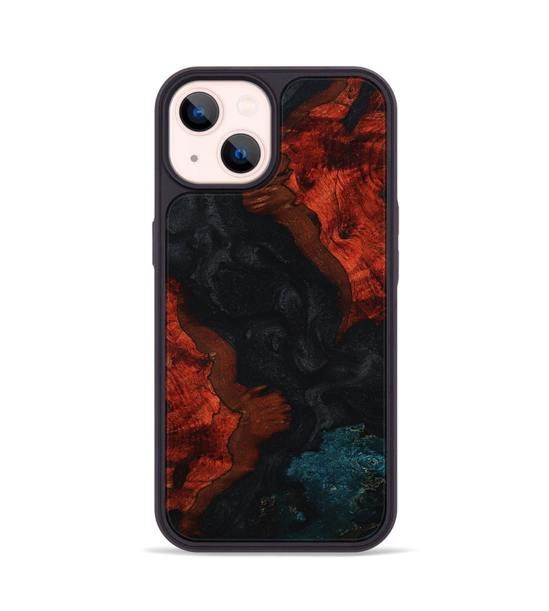 iPhone 14 Wood Phone Case - Andrea (Wood Burl, 758037)
