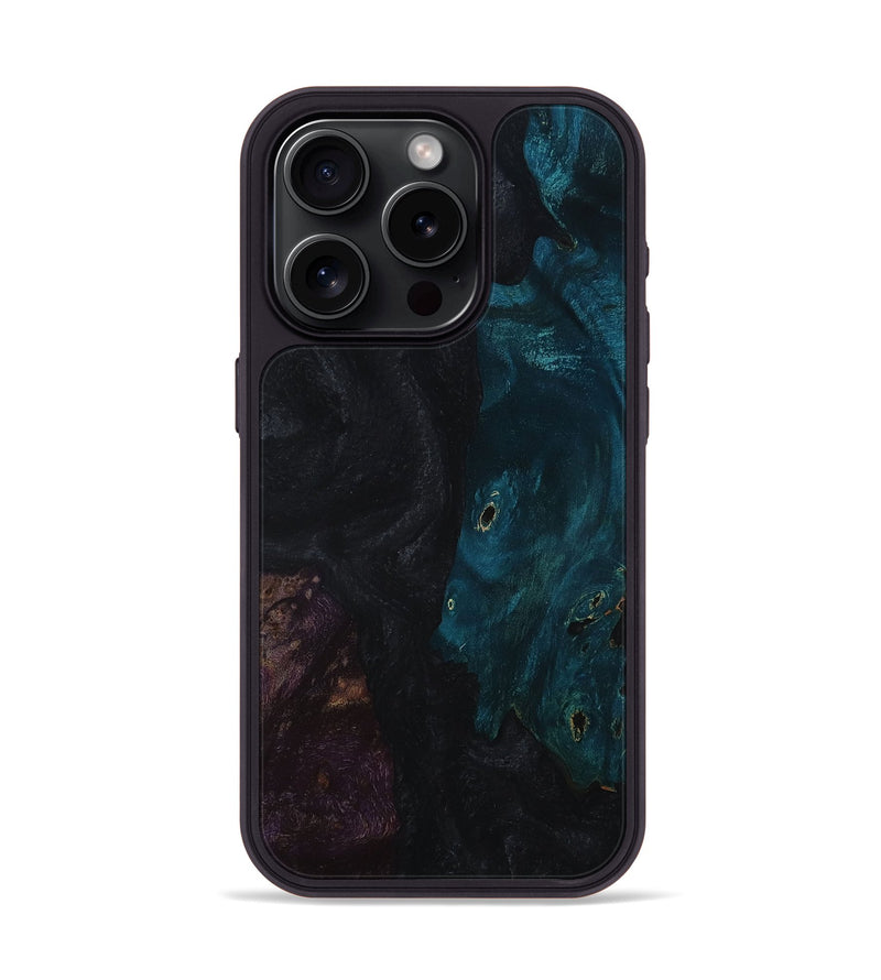 iPhone 15 Pro Wood Phone Case - Alexa (Wood Burl, 758040)