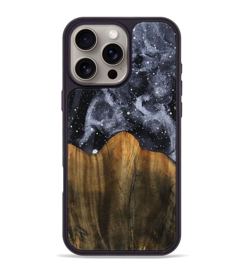 iPhone 16 Pro Max Wood Phone Case - Telly (Cosmos, 758050)