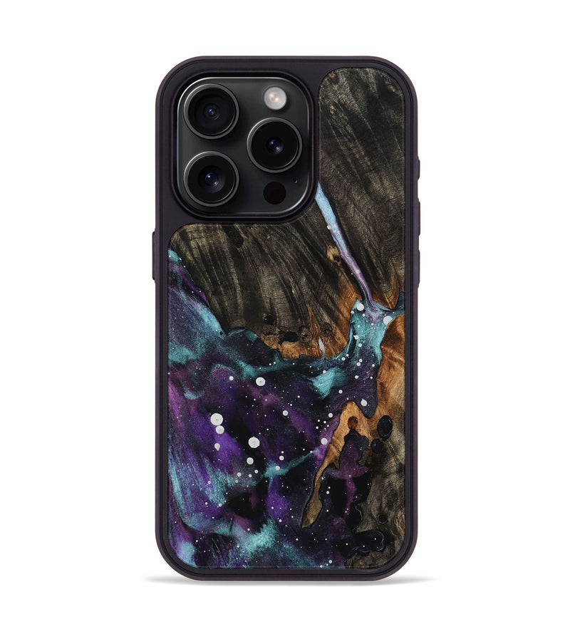 iPhone 15 Pro Wood Phone Case - Litzy (Cosmos, 758058)