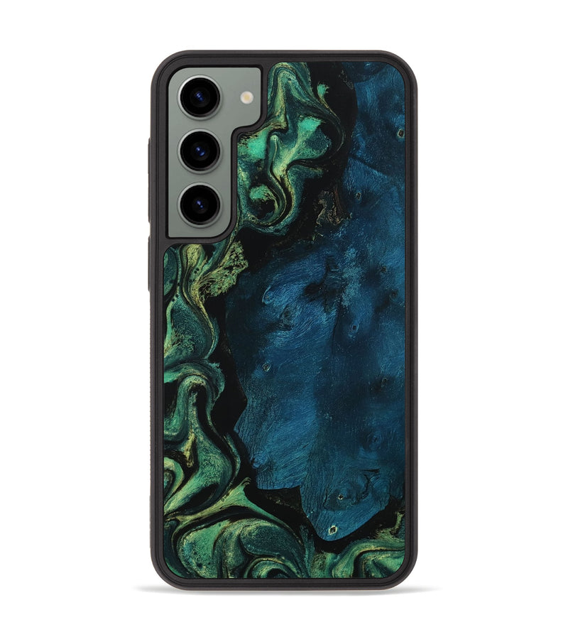 Galaxy S23 Plus Wood Phone Case - Racheal (Green, 758177)