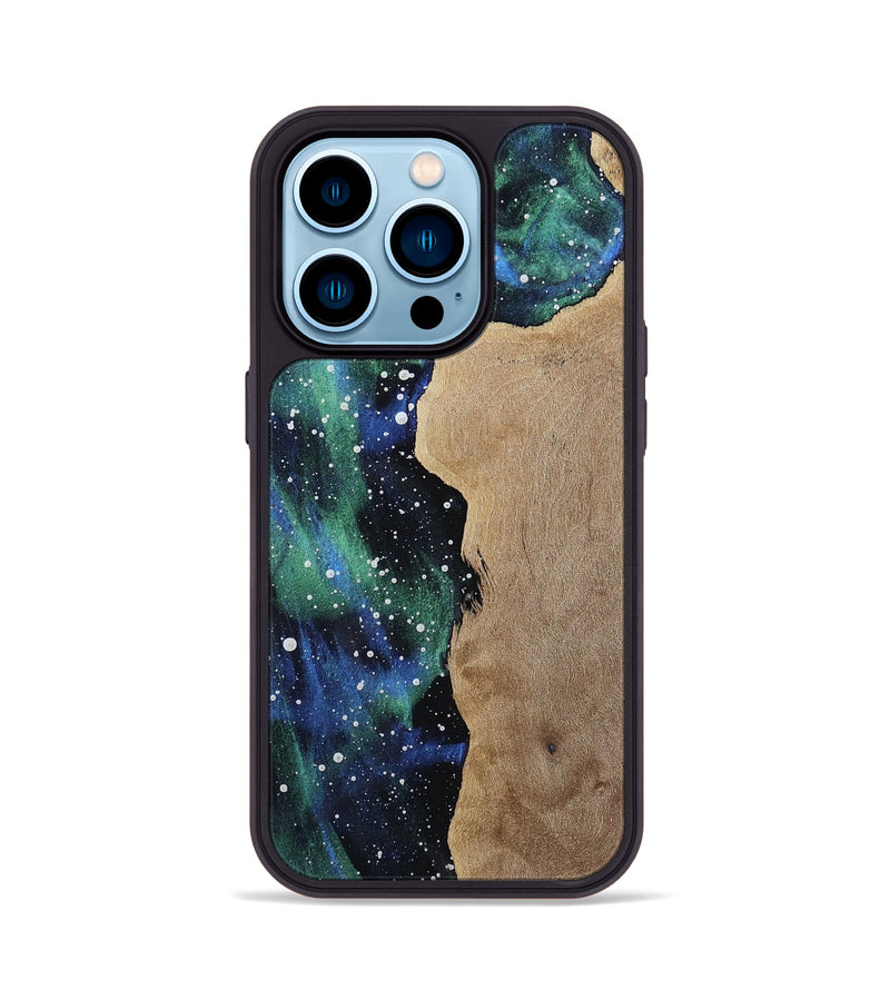 iPhone 14 Pro Wood Phone Case - Ishaan (Cosmos, 758240)