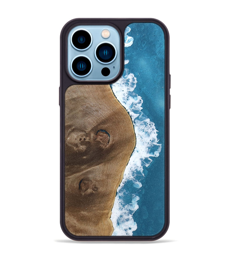 iPhone 14 Pro Max Wood Phone Case - Teresa (Coastal, 758329)