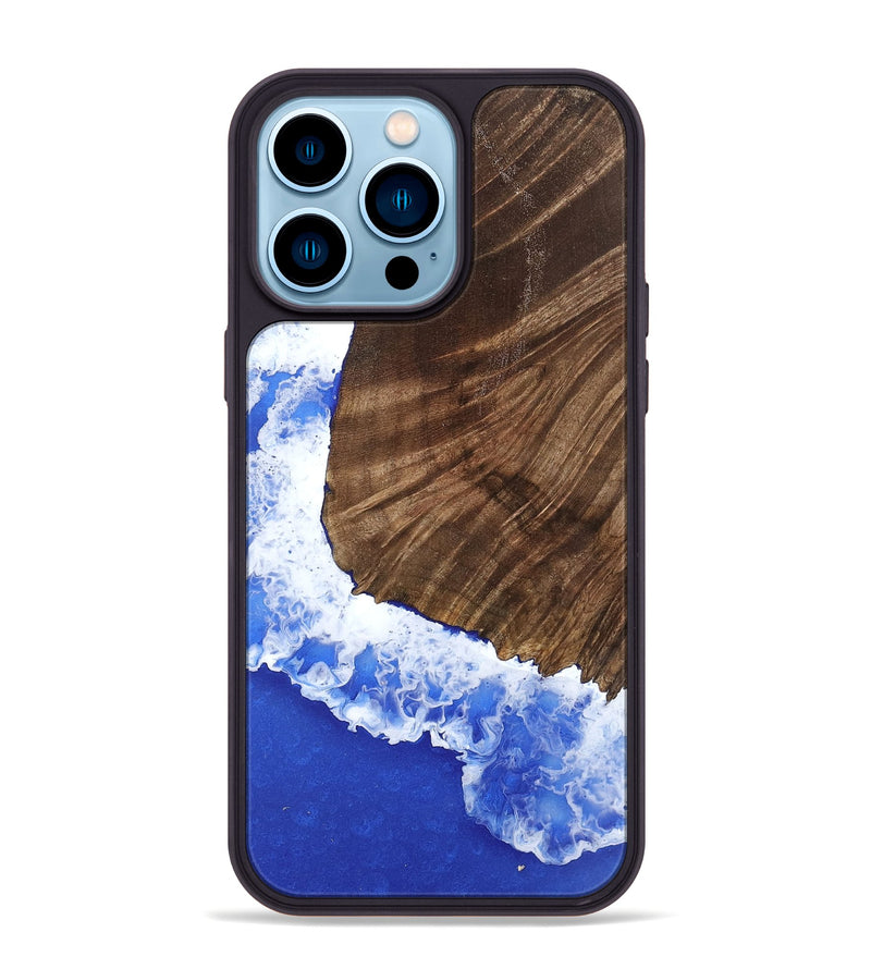 iPhone 14 Pro Max Wood Phone Case - Harmony (Coastal, 758333)
