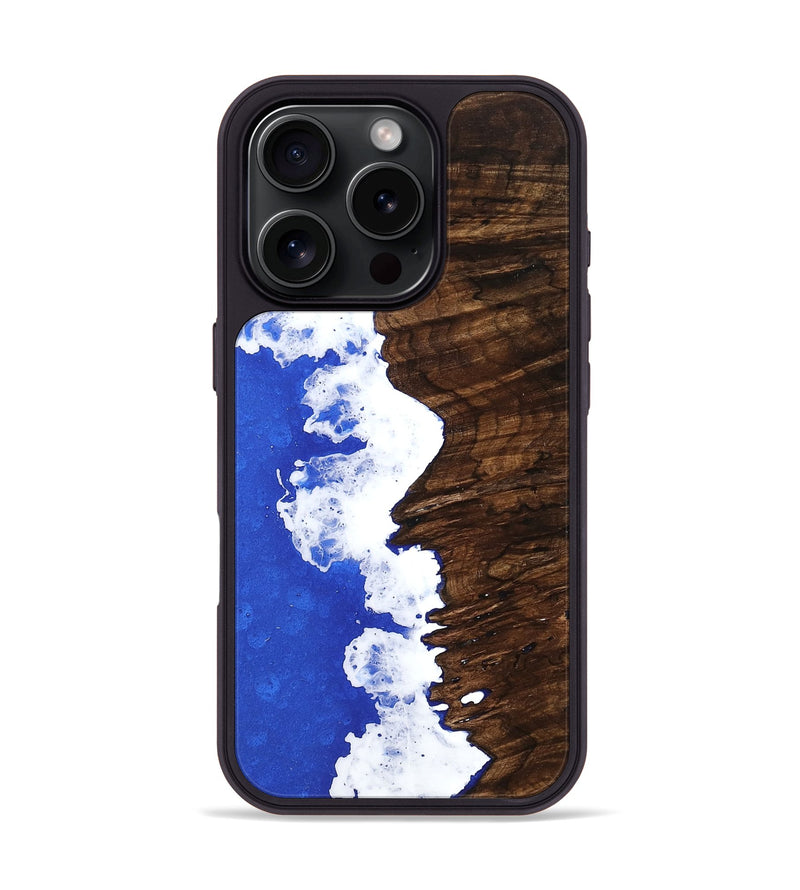 iPhone 16 Pro Wood Phone Case - Karma (Coastal, 758339)