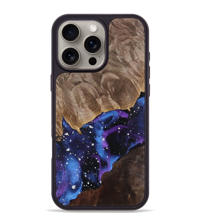 iPhone 16 Pro Max Wood Phone Case - Ronaldo (Cosmos, 758375)