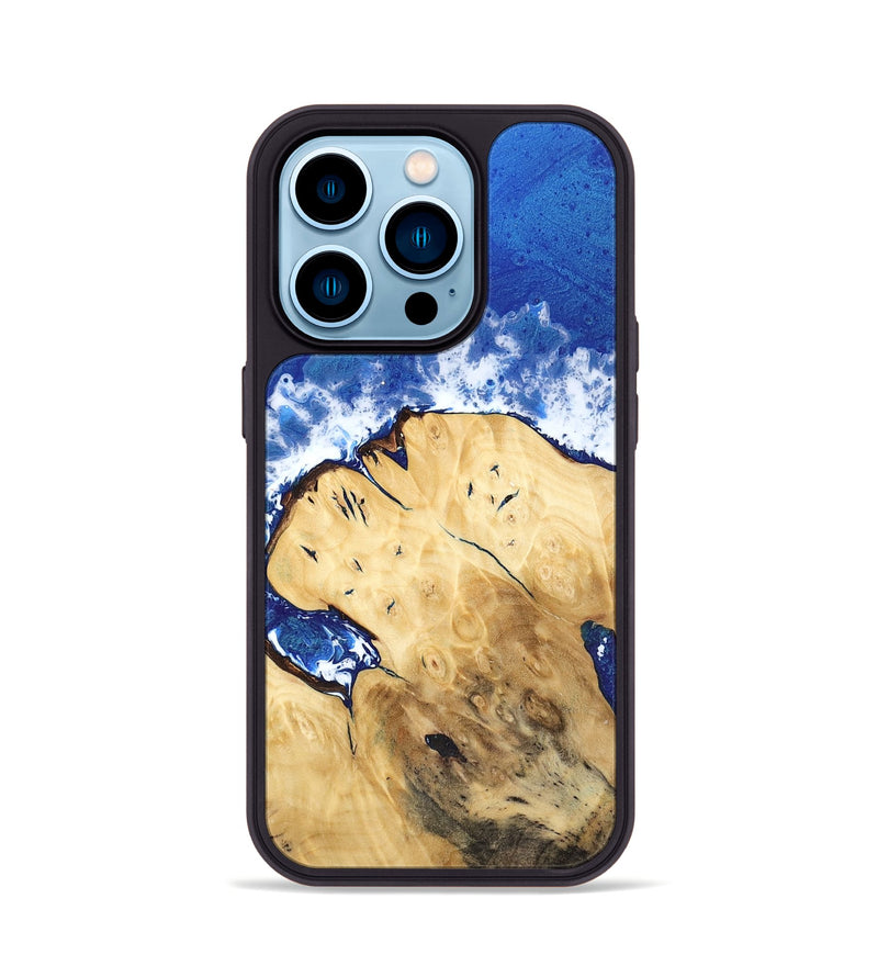 iPhone 14 Pro Wood Phone Case - Zev (Coastal, 758451)