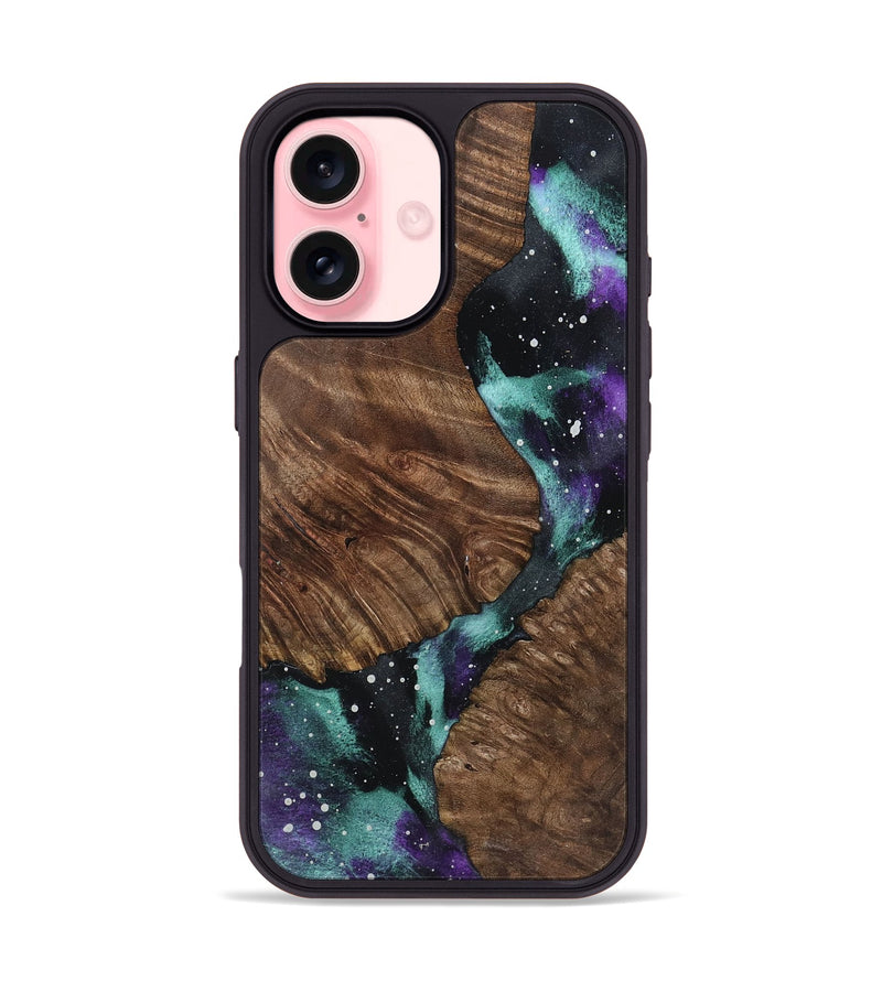 iPhone 16 Wood Phone Case - Johnna (Cosmos, 758486)