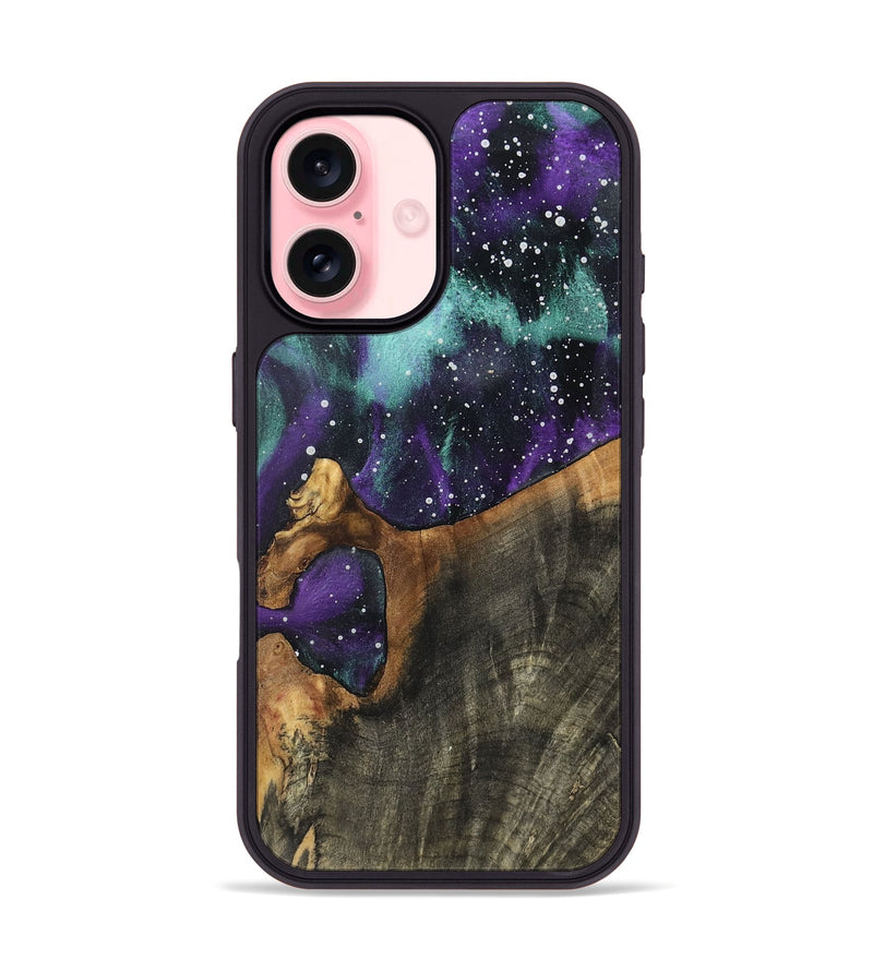 iPhone 16 Wood Phone Case - Novalee (Cosmos, 758497)