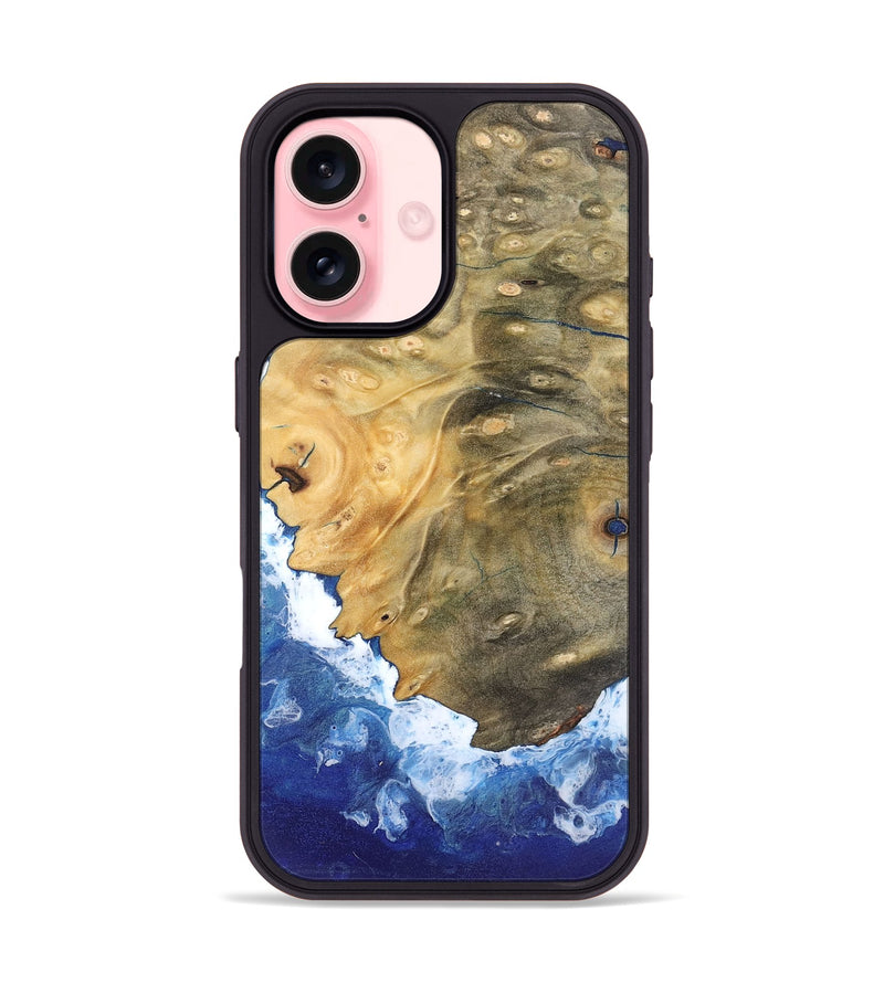 iPhone 16 Wood Phone Case - Kisha (Coastal, 758534)