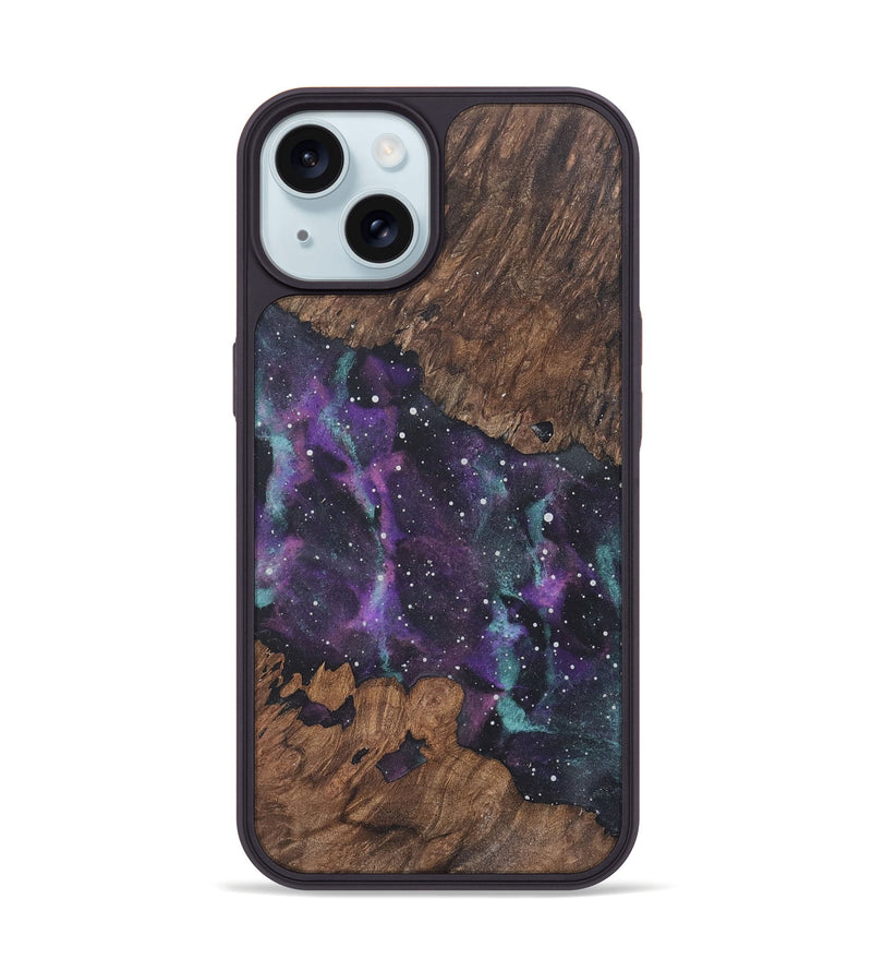 iPhone 15 Wood Phone Case - Gia (Cosmos, 758557)