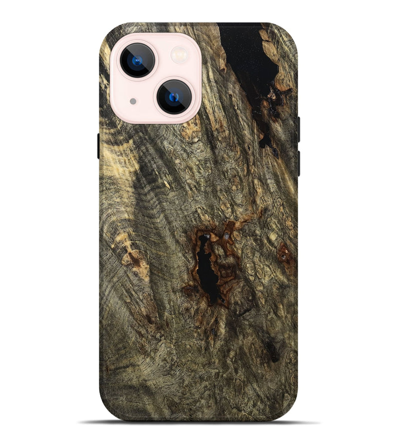 iPhone 14 Plus Wood Live Edge Phone Case - Jameson (Wood Burl, 758641)