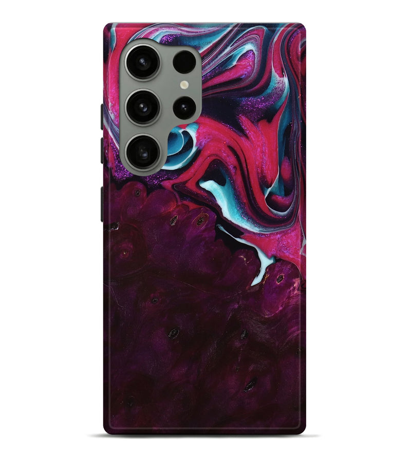 Galaxy S24 Ultra ResinArt Live Edge Phone Case - Matilda (Purple, 758661)