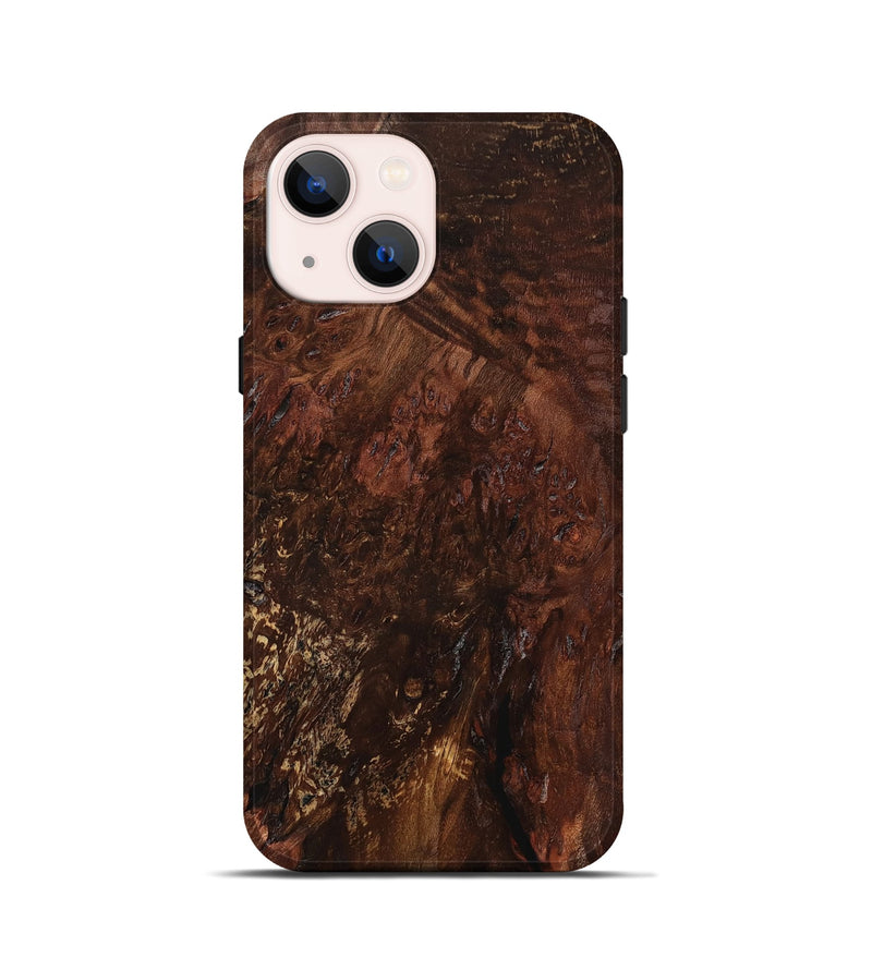 iPhone 13 mini Wood Live Edge Phone Case - Izael (Wood Burl, 758665)
