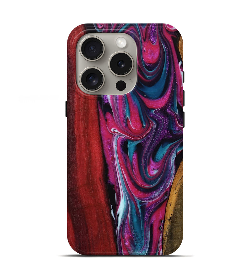 iPhone 16 Pro Wood Live Edge Phone Case - Madge (The Lab, 758666)