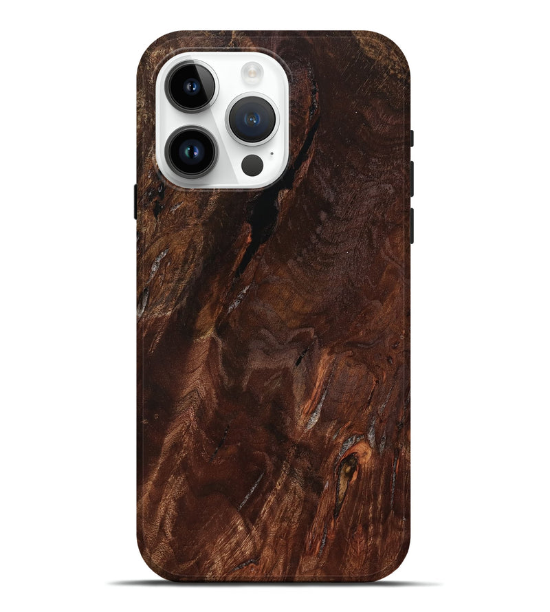 iPhone 15 Pro Max Wood Live Edge Phone Case - Shanae (Wood Burl, 758683)