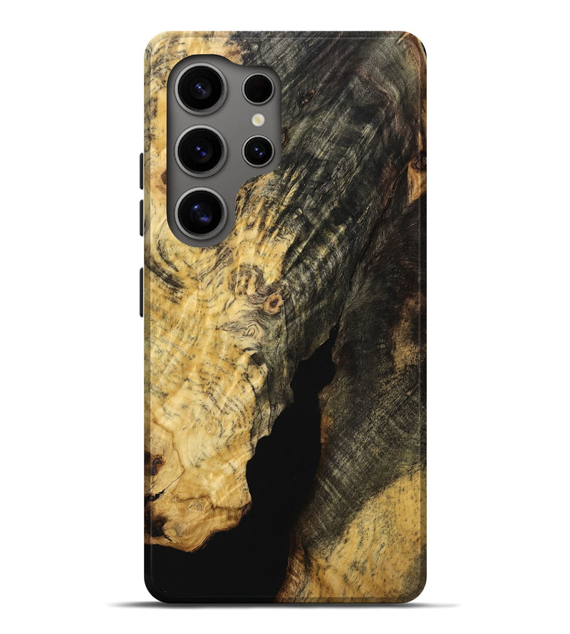 Galaxy S25 Ultra Wood Live Edge Phone Case - Aisha (Wood Burl, 758684)