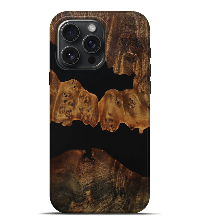 iPhone 16 Pro Max Wood Live Edge Phone Case - Lowell (Wood Burl, 758689)