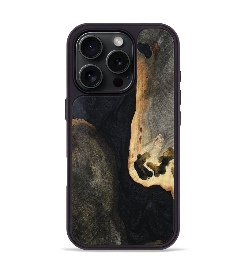 iPhone 16 Pro Wood Phone Case - Lina (Wood Burl, 758746)