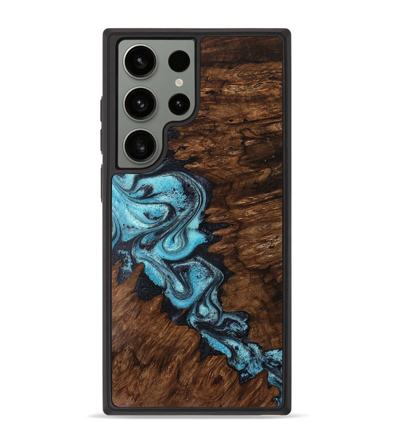 Galaxy S23 Ultra Wood Phone Case - Kelley (Blue, 758827)