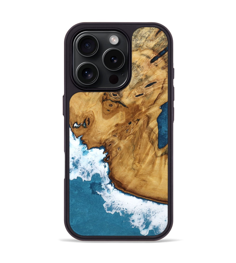 iPhone 16 Pro Wood Phone Case - Anika (Coastal, 758845)