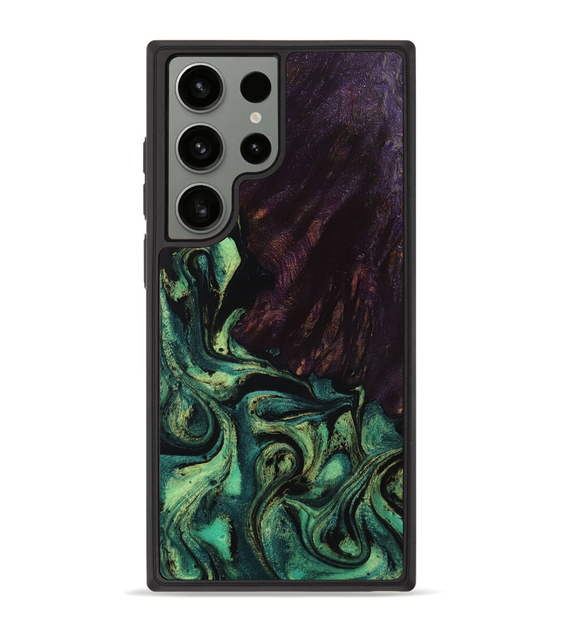 Galaxy S23 Ultra Wood Phone Case - Gilda (Green, 758859)