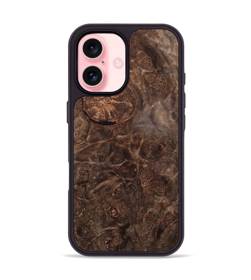 iPhone 16 Wood Phone Case - Edison (Wood Burl, 758920)