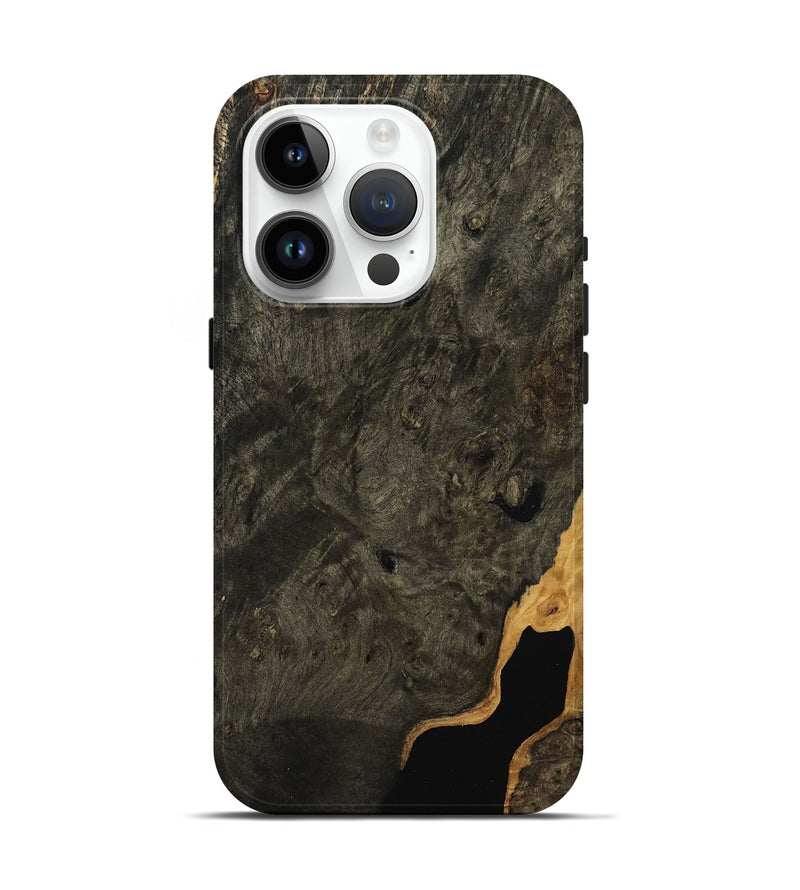 iPhone 15 Pro Wood Live Edge Phone Case - Kayli (Wood Burl, 759003)