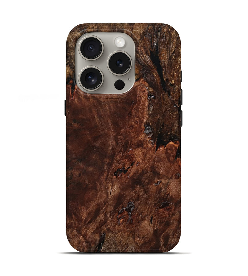 iPhone 16 Pro Wood Live Edge Phone Case - Anya (Wood Burl, 759008)
