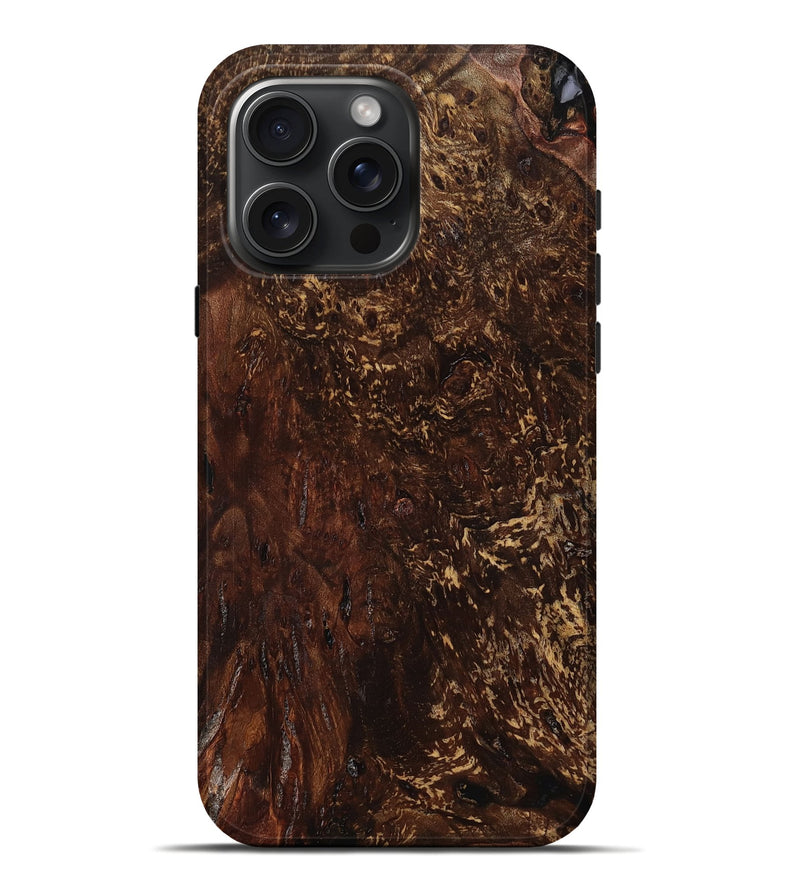 iPhone 16 Pro Max Wood Live Edge Phone Case - Marley (Wood Burl, 759015)