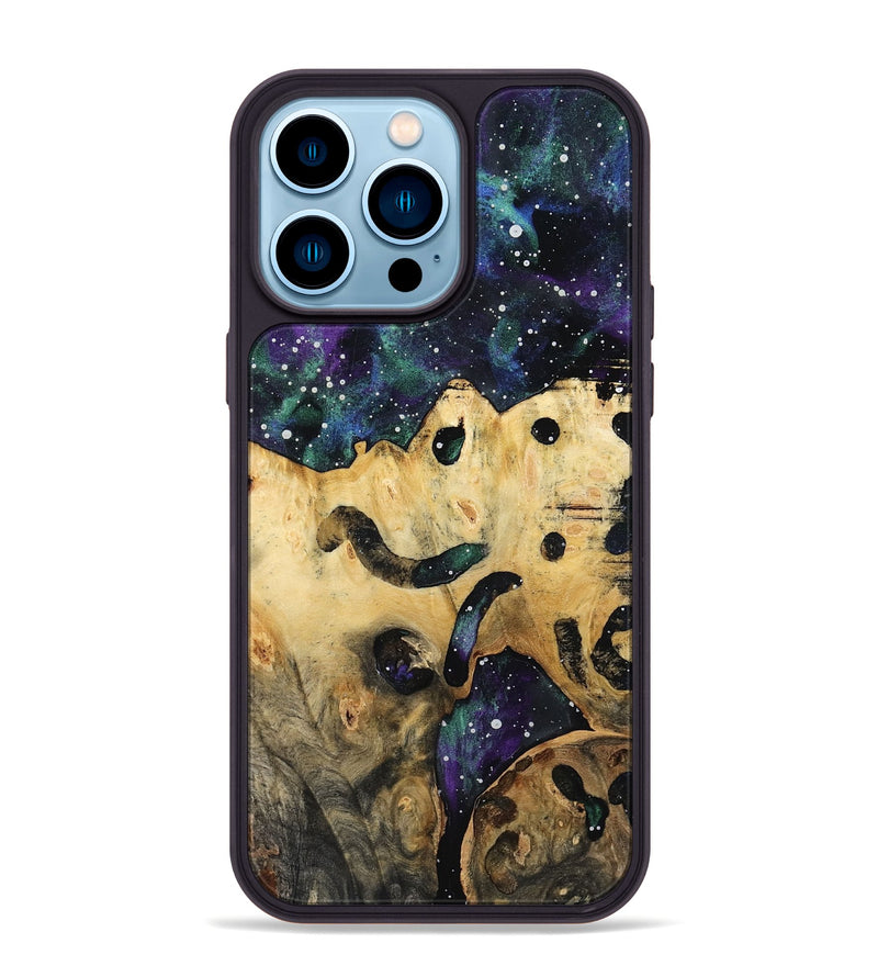 iPhone 14 Pro Max Wood Phone Case - Ivette (Cosmos, 759020)