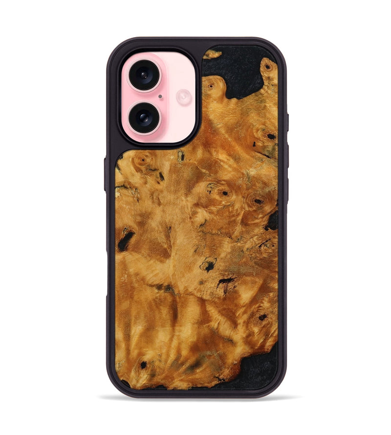 iPhone 16 Wood Phone Case - Sade (Wood Burl, 759032)