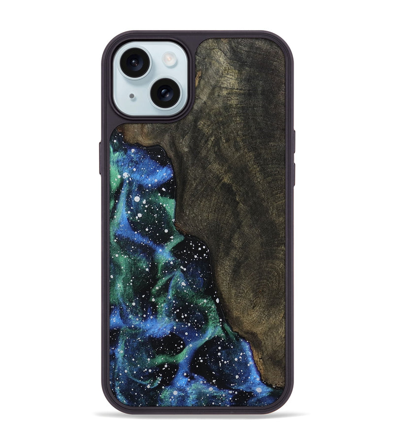 iPhone 15 Plus Wood Phone Case - Trista (Cosmos, 759106)