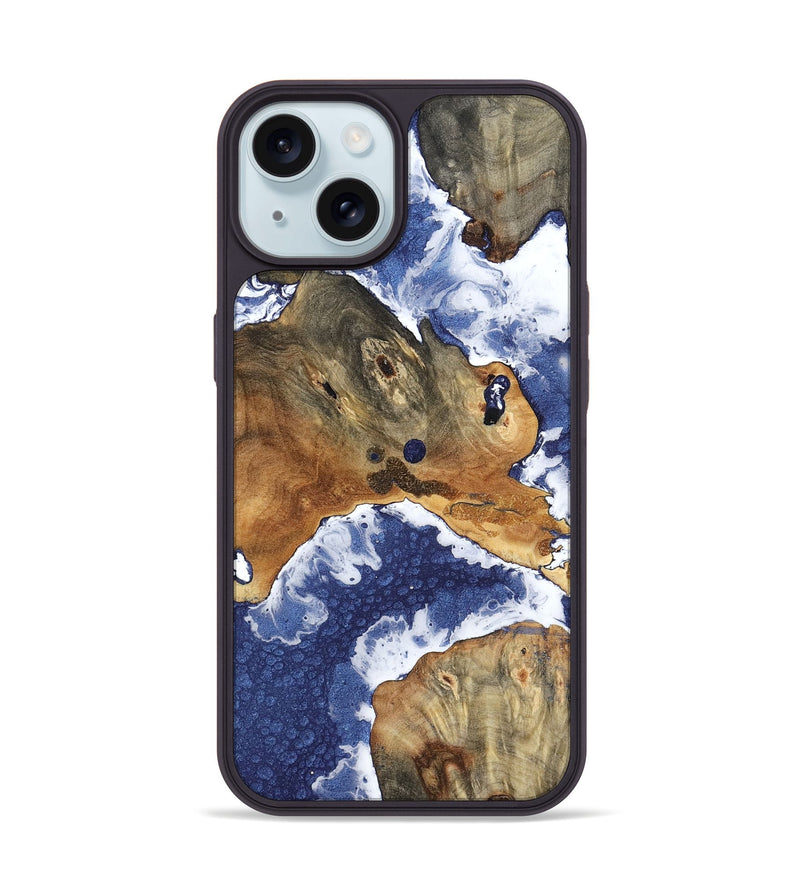 iPhone 15 Wood Phone Case - Doyle (Coastal, 759114)