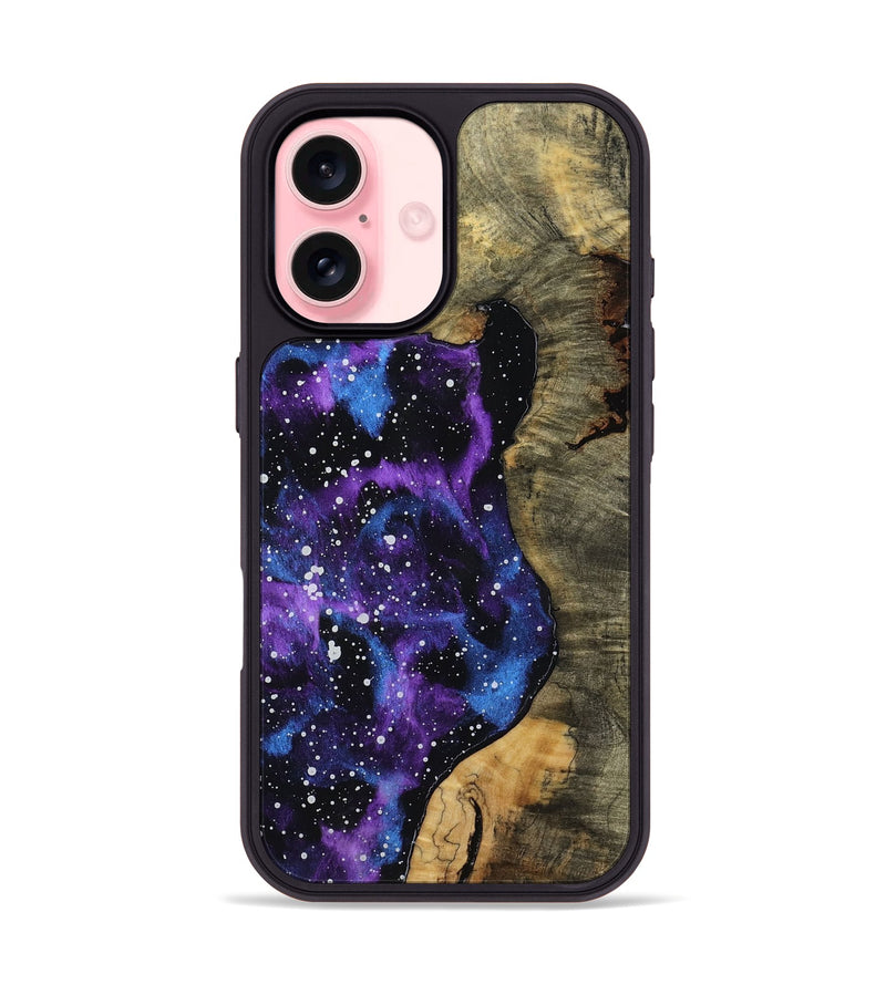 iPhone 16 Wood Phone Case - Daisie (Cosmos, 759146)