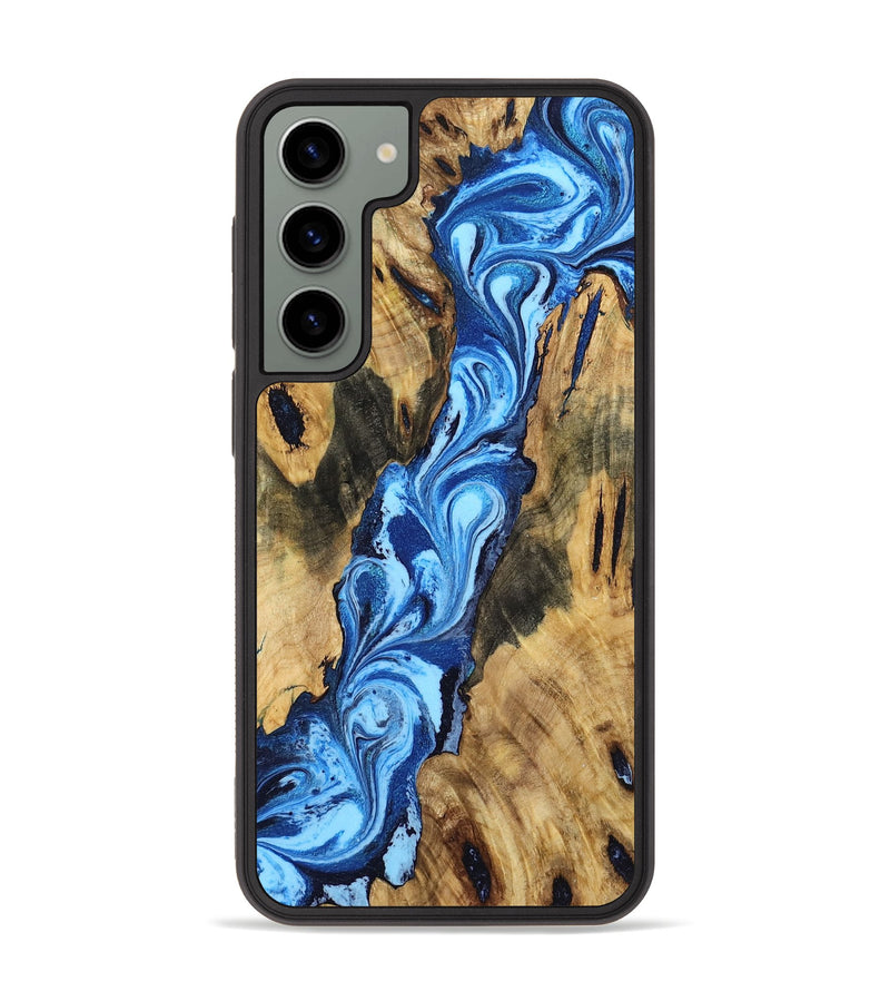Galaxy S23 Plus Wood Phone Case - Besse (Blue, 759165)